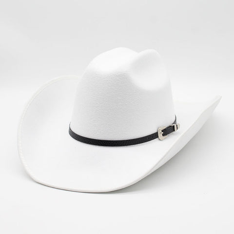 Punk Wide Brim Hat Men And Women Horse Riding Western