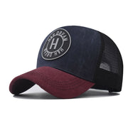 Embroidered Baseball Cap Washed Old Peaked Cap