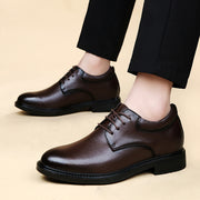 Business Leather Shoes Gentleman Formal Casual Shoes Spring Low-top Leather Surface