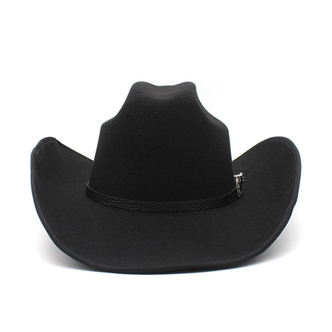 Punk Wide Brim Hat Men And Women Horse Riding Western