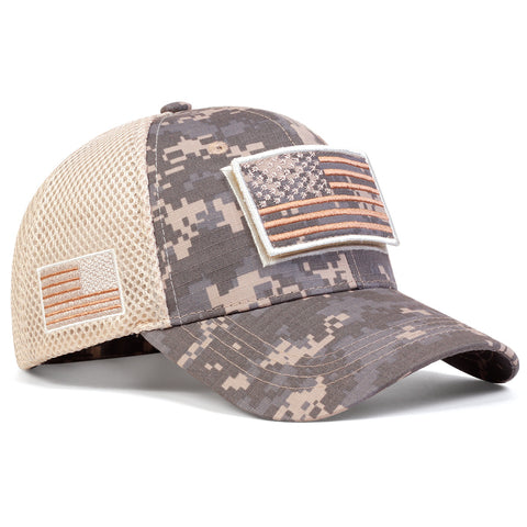 Sun Protection Sports Velcro Outdoor Military Fans Men's Camouflage Hat